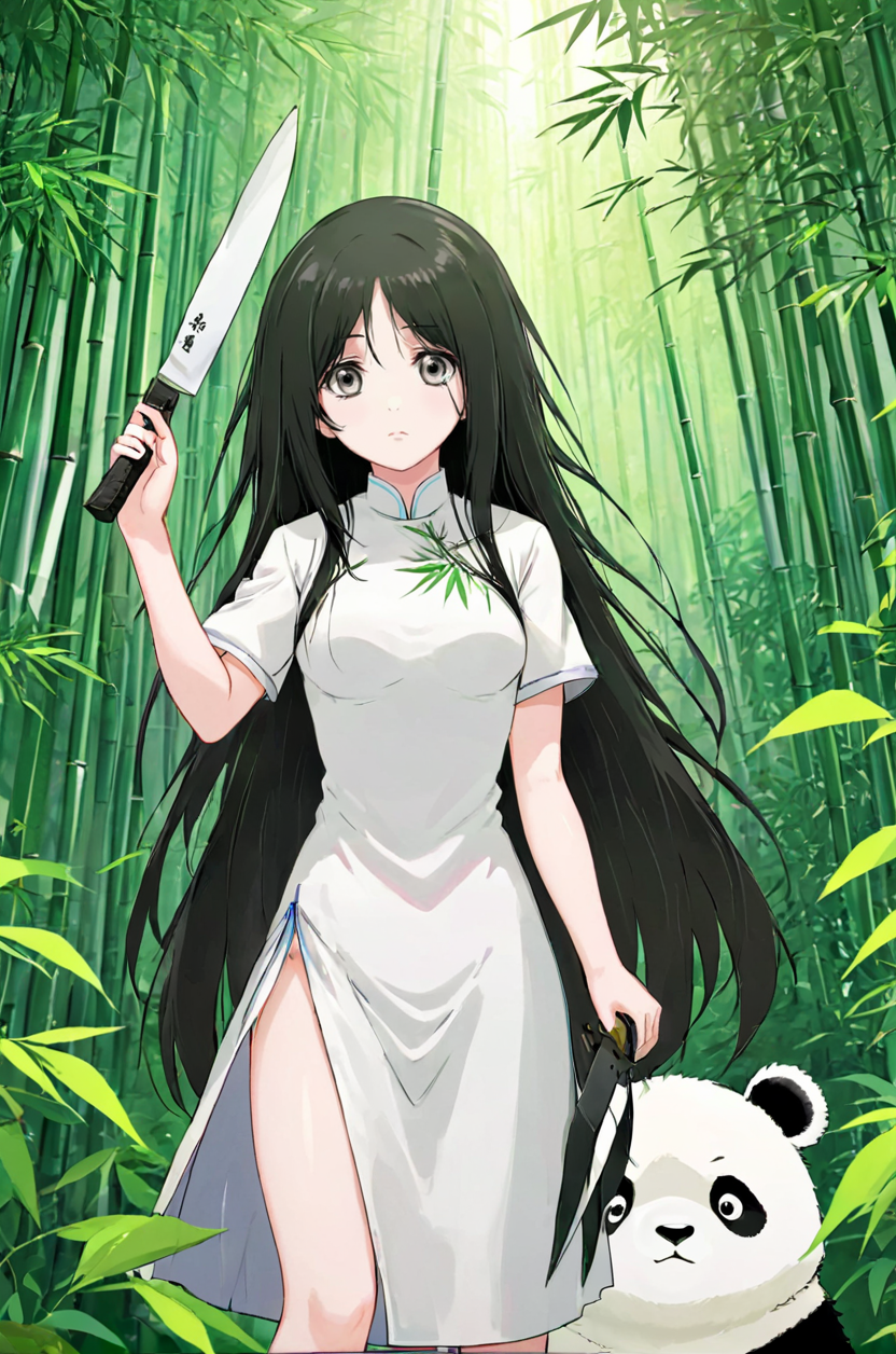 05191-2050616864-anime artwork of _lora_baobao_XL_0_-000004_1.5_,baobao,1girl,(hand holding kitchen knife_1.2),expression numbness,outdoors,white.png